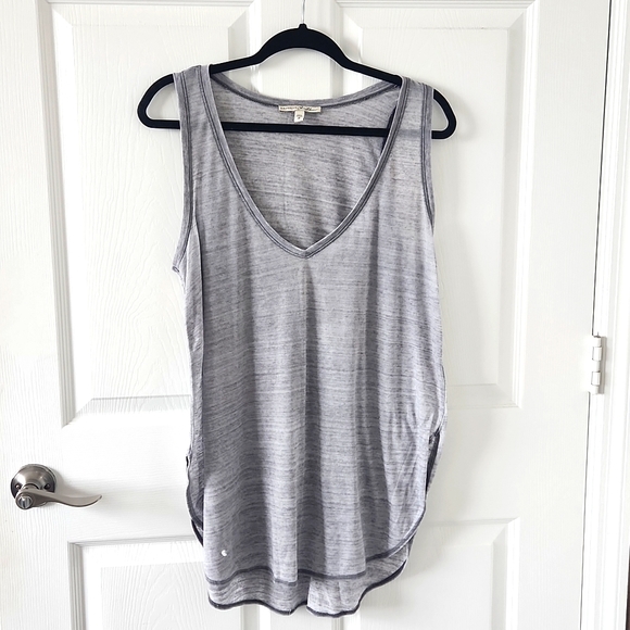 Express Tops - EXPRESS One Eleven  Heather Gray Tunic Tanktop Medium